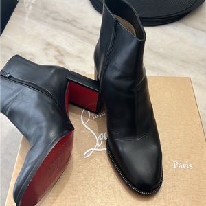 Christian louboutin calf boots